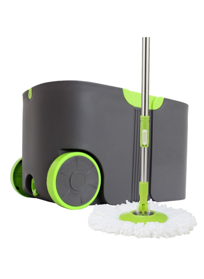 PAACHU 360°  Spin Mop with Bucket – Durable Design, Adjustable Handle, Microfiber Pad-13L - Image 4